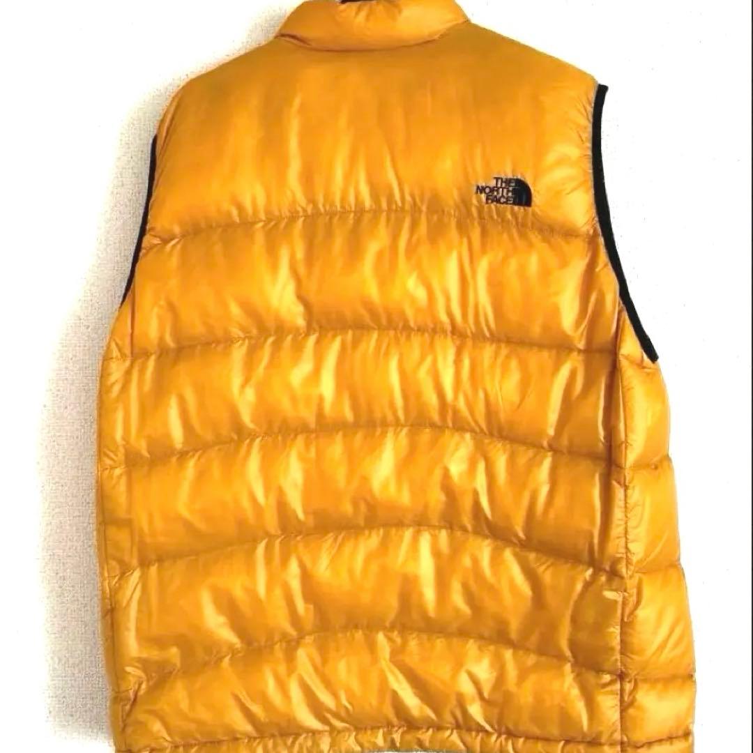THE NORTH FACE イエロー ダウンベスト
