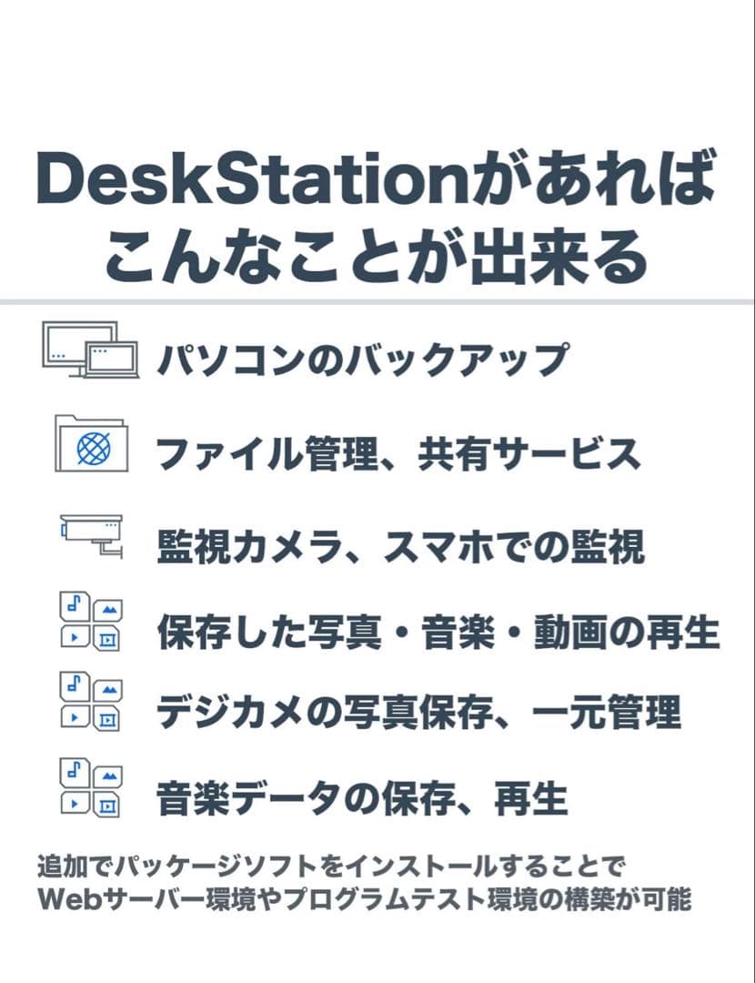 ★Synology NASキット 2ベイ DS720+/JPクアッドコアCPU