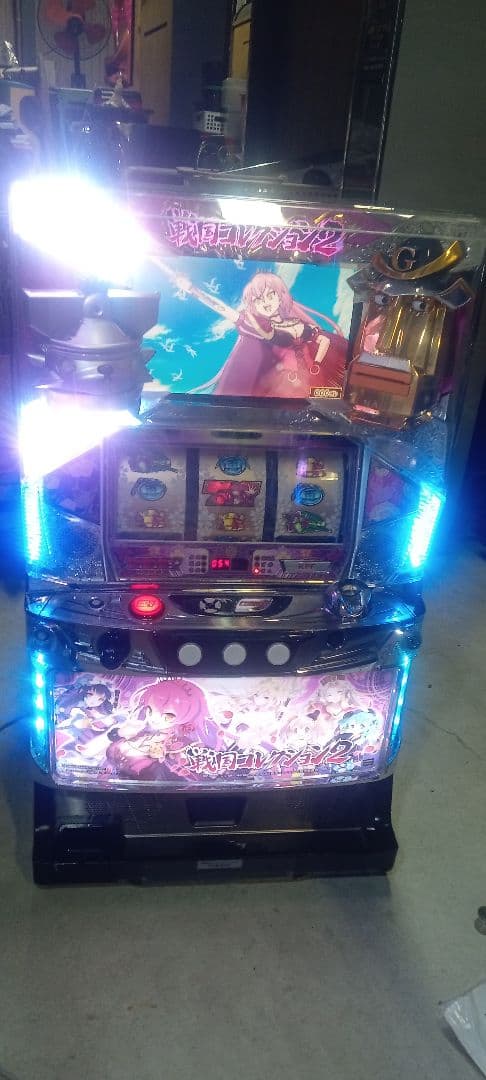 送料込　パチスロ　実機KPE 戦国コレクション2 アミューズ　不要　家スロ