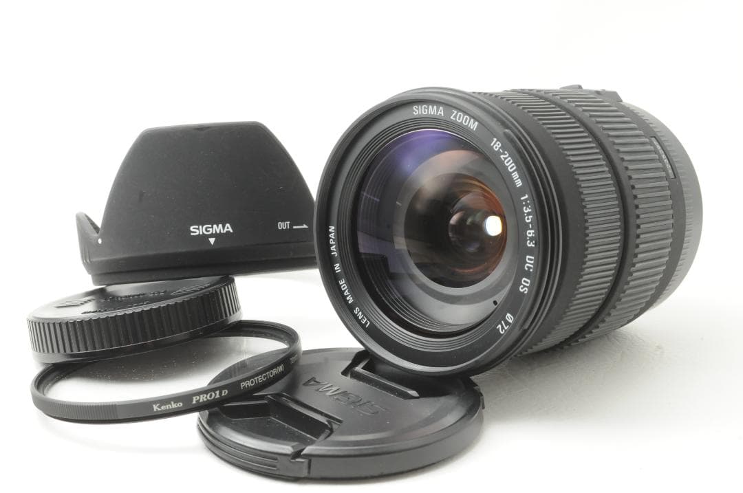 SIGMA シグマ 18-200mm F3.5-6.3 DC OS キヤノン用