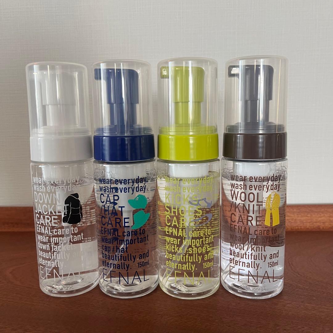 EFNAL イフナルケア　水を使わない洗剤