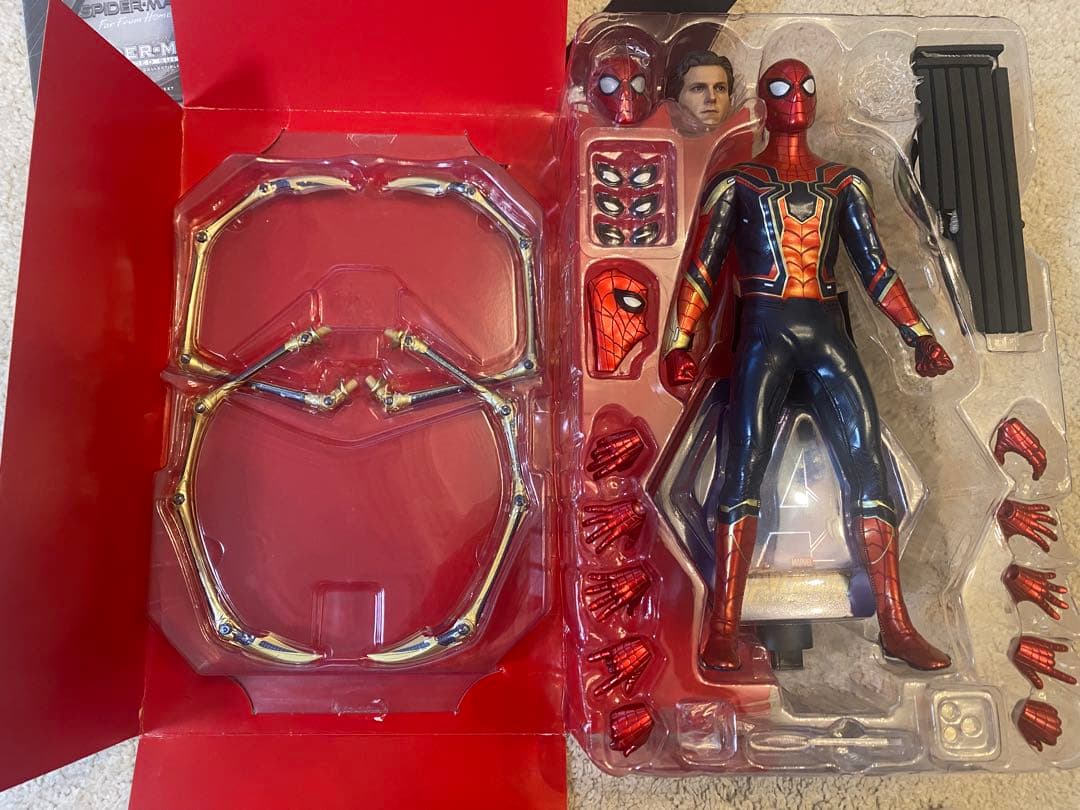 ホットトイズ　ムービーマスターピース　アイアン・スパイディー