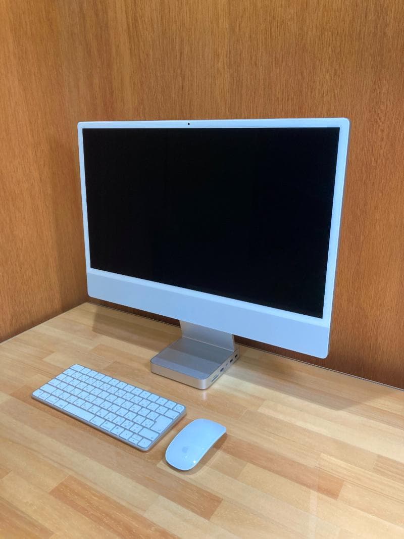 メモリ24GB SSD1TB 美品 iMac 24インチ M3 箱、おまけ付き