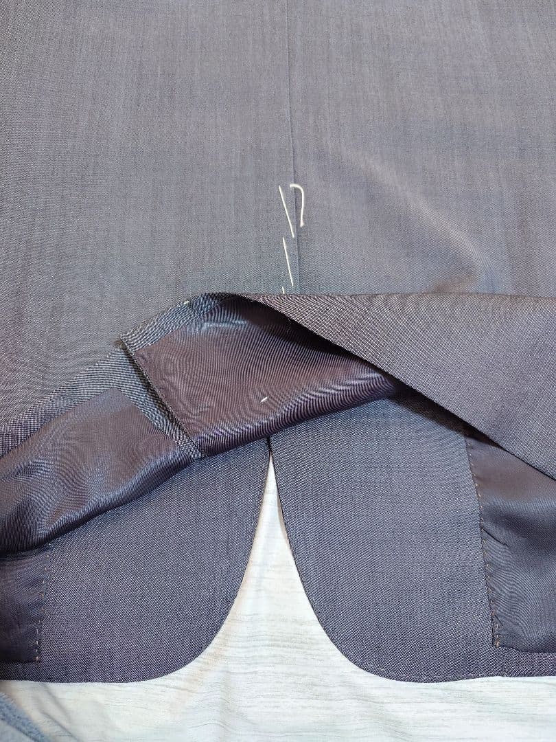 新品 LOUIS VUITTON 52 スーツ上下 ダークグレーシングル