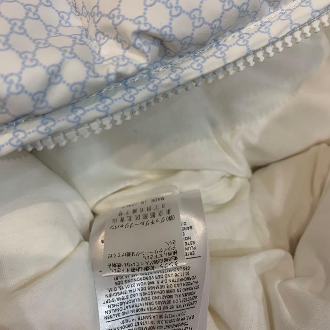 GUCCI ベビー　フットマフ　おくるみ