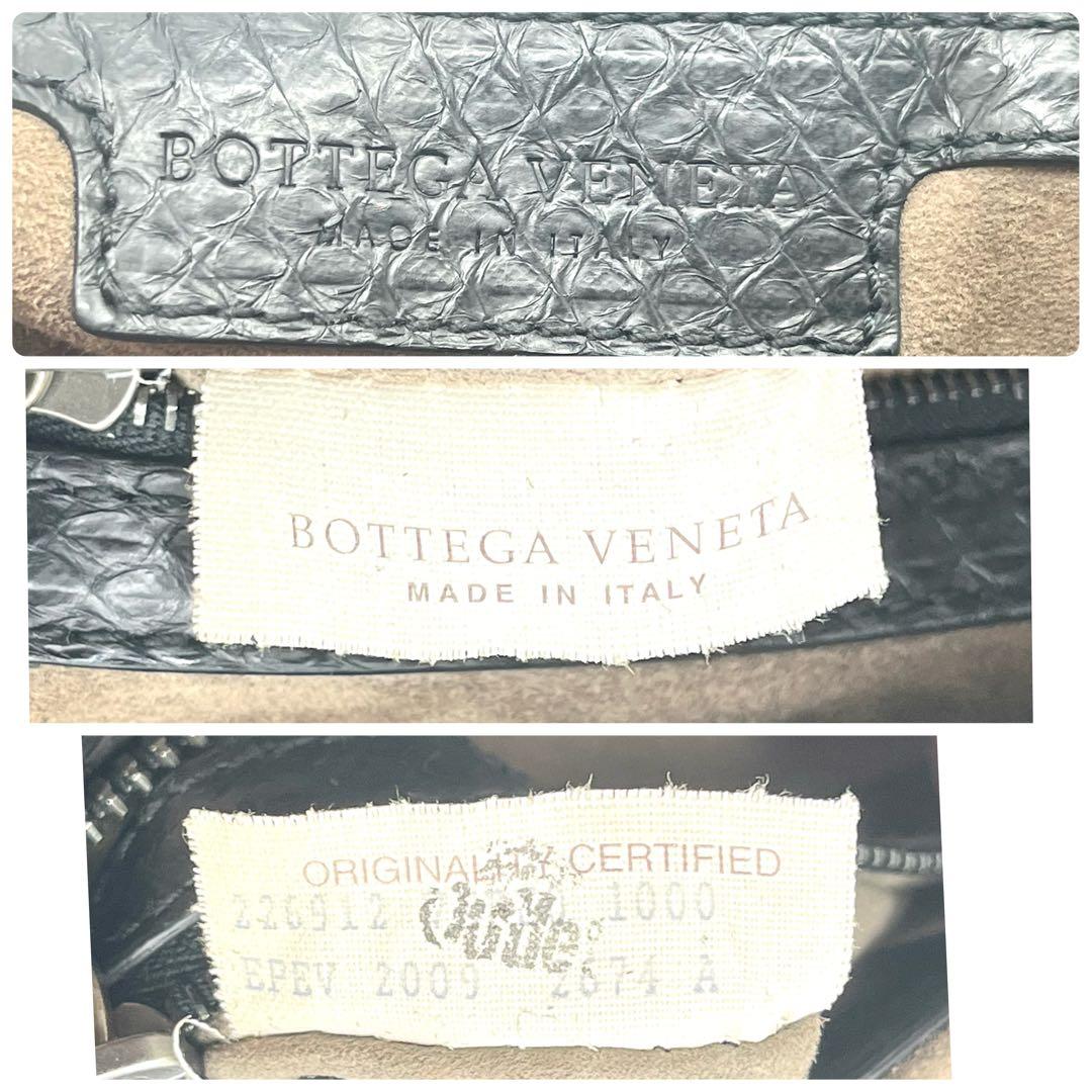 【希少】BOTTEGA VENETA オールパイソン ボストンバッグ