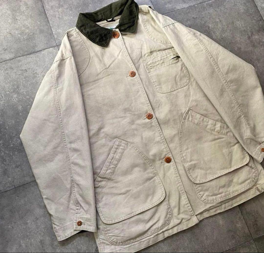 80sエルエルビーン フィールドコートハンティングジャケットUSA製 L