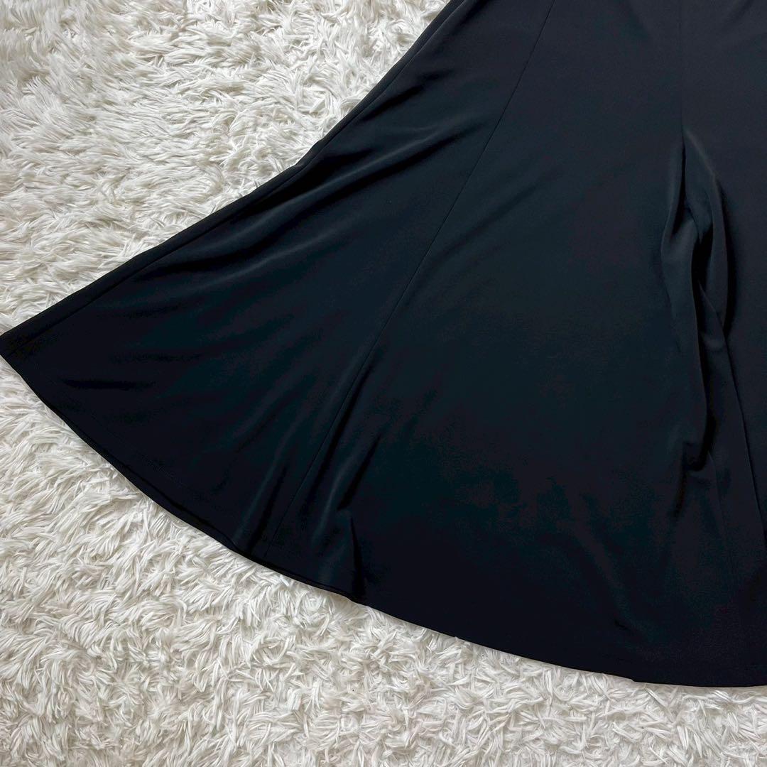 未使用級　フォクシーニューヨーク　クロップドワイドパンツ　ストレッチ　42