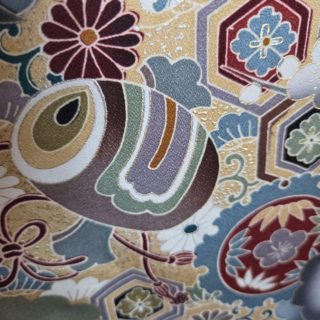 MMm　1-10　正絹　男の子お祝い着物　長襦袢付き　産着　七五三　逸品