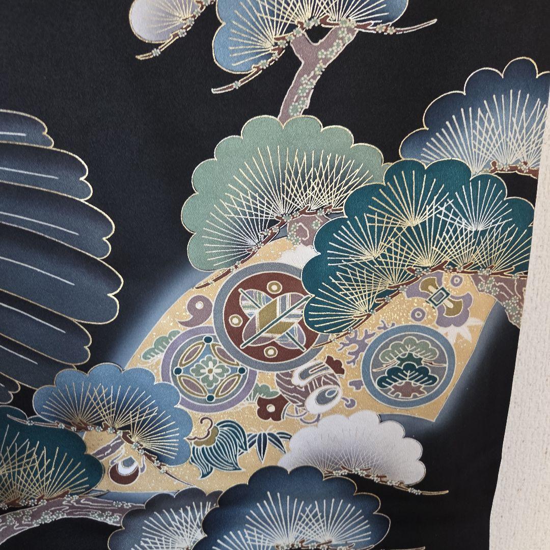 MMm　1-10　正絹　男の子お祝い着物　長襦袢付き　産着　七五三　逸品