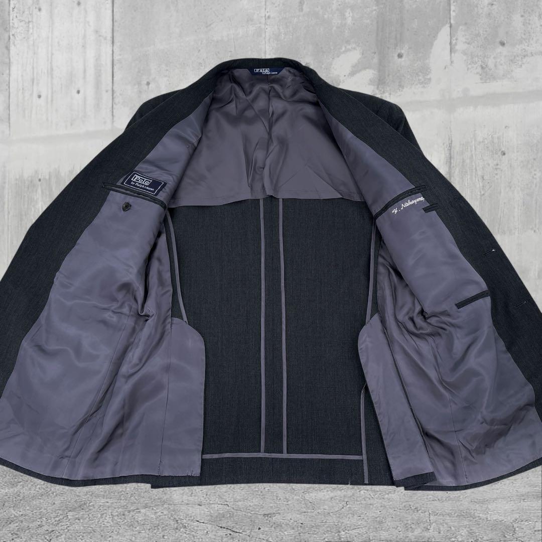 【美品】ポロ ラルフ ローレン　スーツ　セットアップ　ジャケット　90s