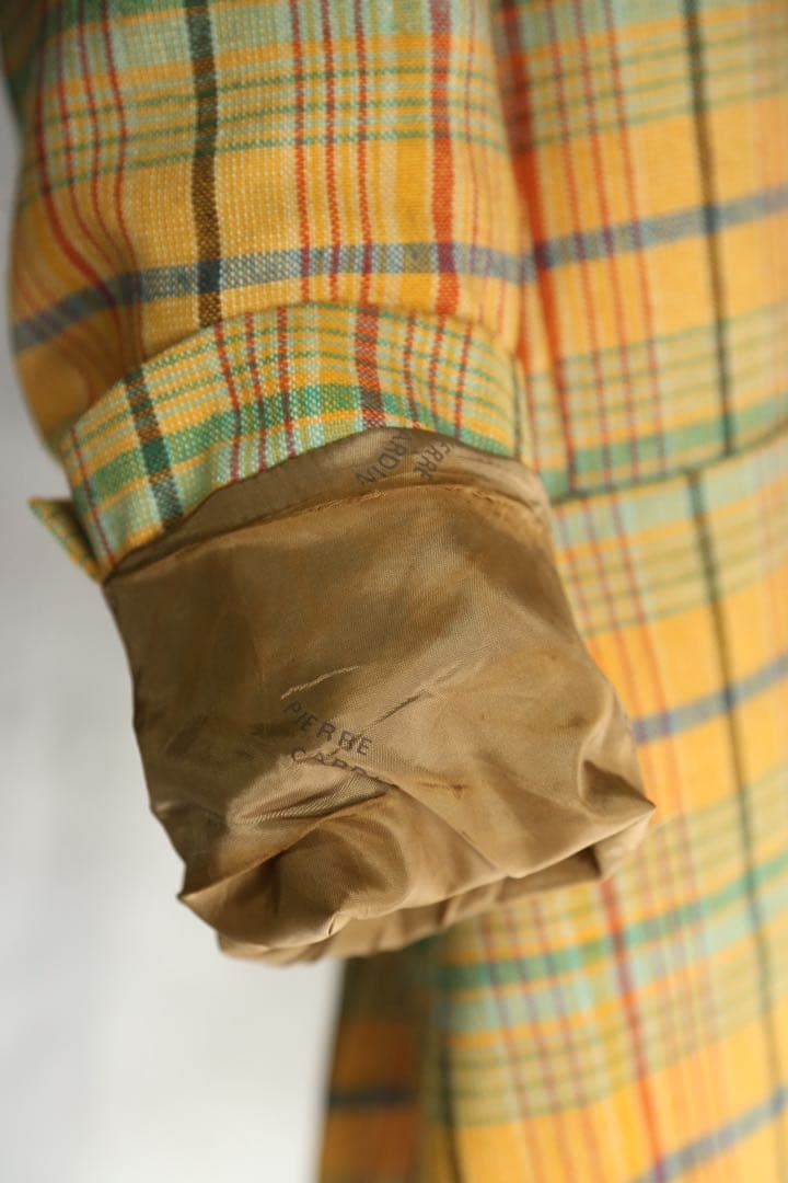 Pierre Cardin テーラードジャケット チェック柄 1970’s