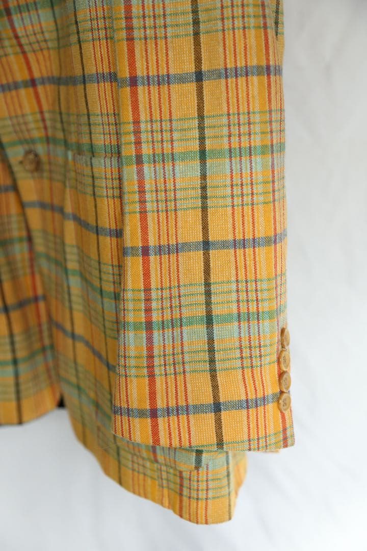 Pierre Cardin テーラードジャケット チェック柄 1970’s