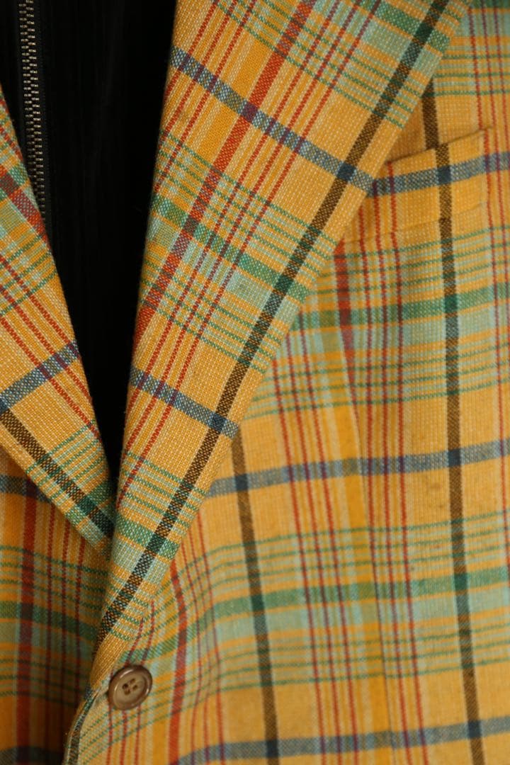 Pierre Cardin テーラードジャケット チェック柄 1970’s