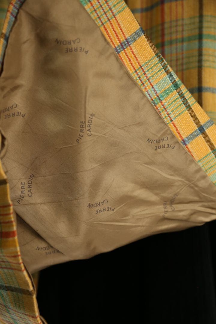 Pierre Cardin テーラードジャケット チェック柄 1970’s