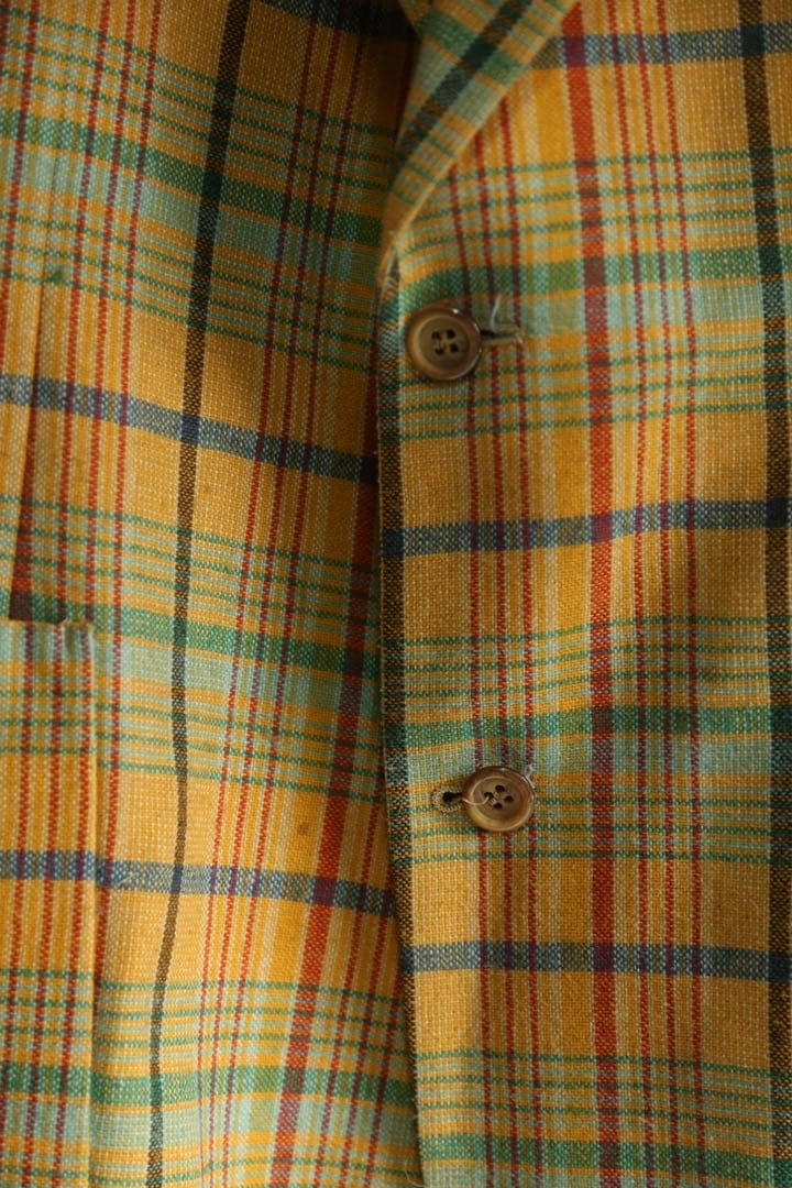 Pierre Cardin テーラードジャケット チェック柄 1970’s
