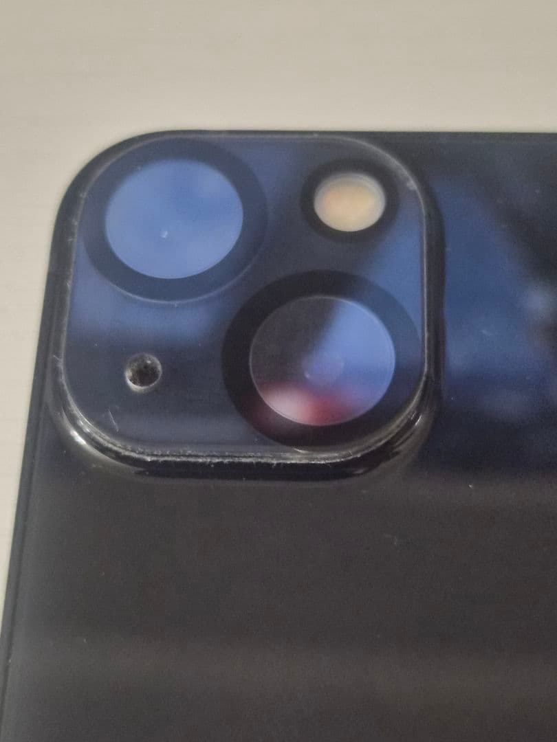 iPhone13mini 本体 黒色ケース、未使用ガラスフィルム付