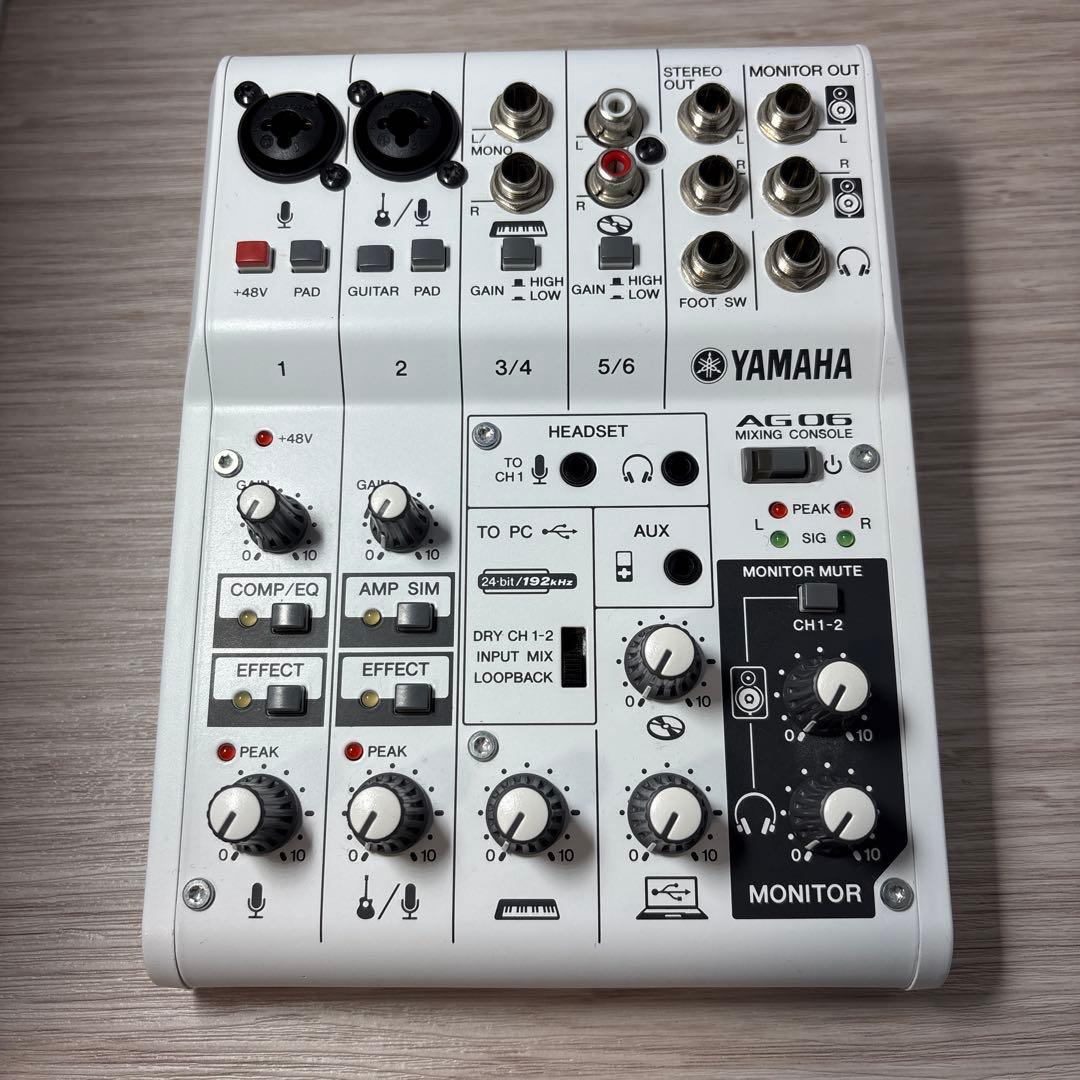 YAMAHA AG06 アナログミキサー