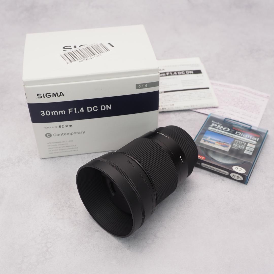 SIGMA 30mm F1.4 DC DN 単焦点レンズ（マイクロフォーサーズ）