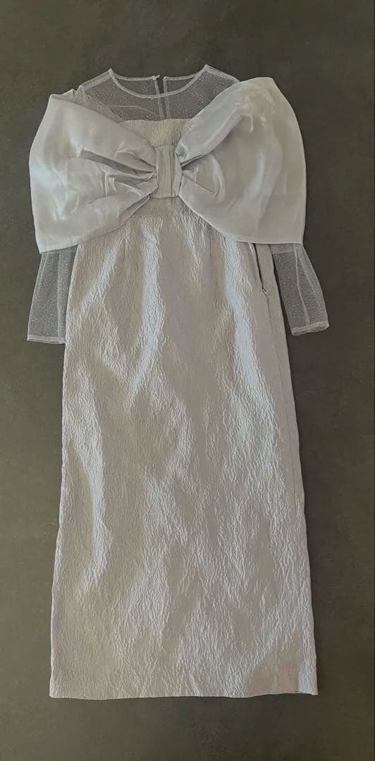 【お値下げ】ecmile オフショルダー パーティー　オケージョンドレス　送料込