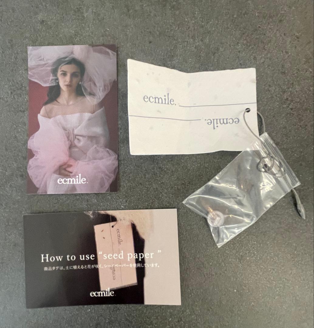 【お値下げ】ecmile オフショルダー パーティー　オケージョンドレス　送料込