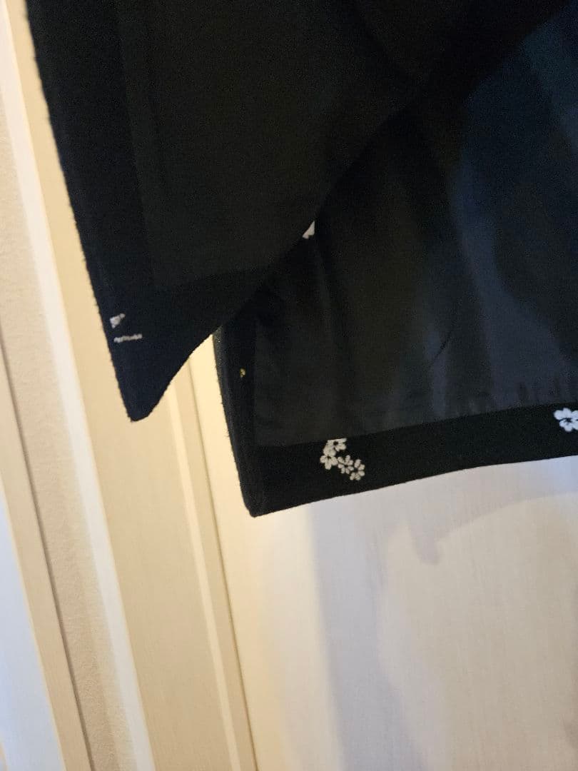 ドノバン　フローレットジレ　ブラック　2way　ブーケデザイン　Aライン