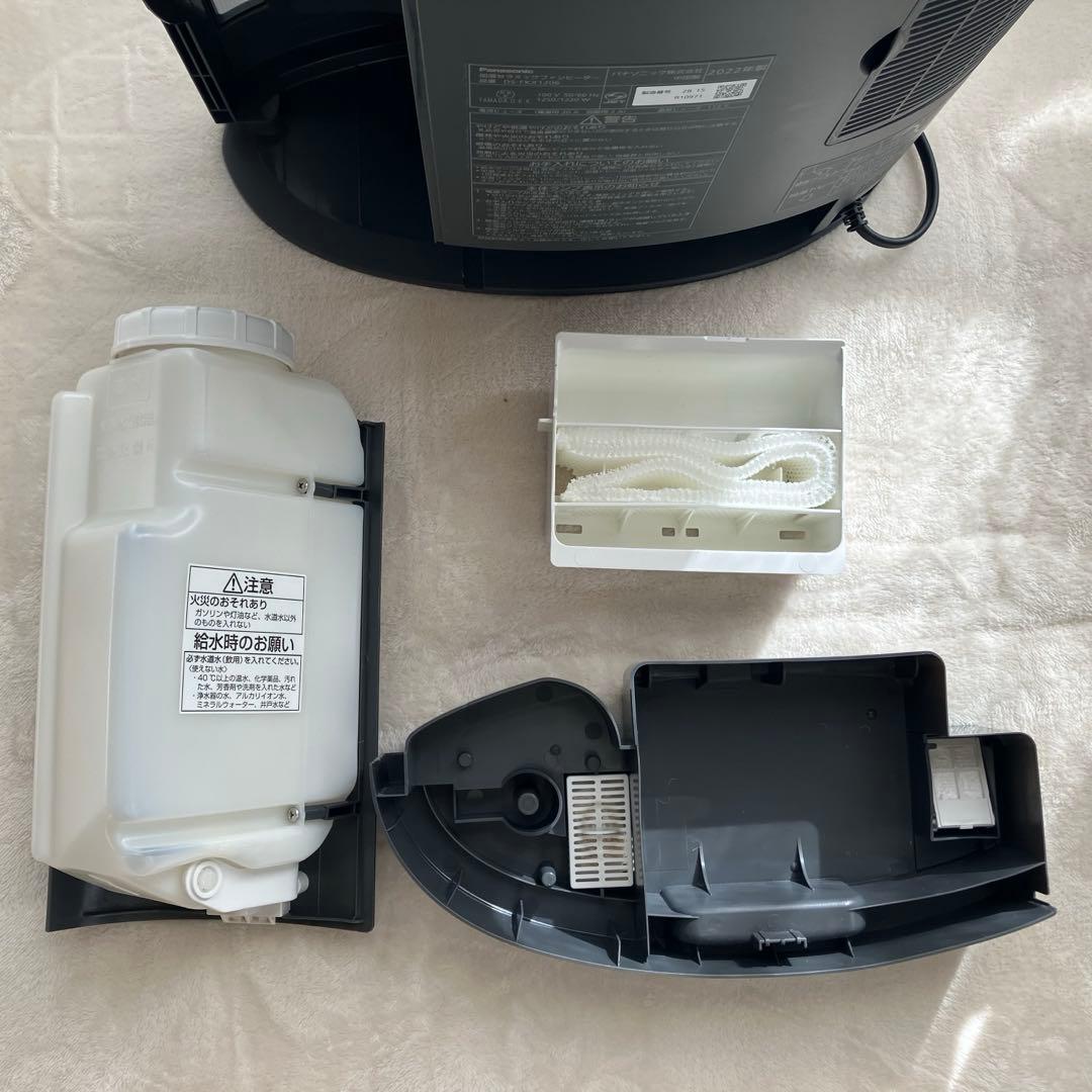 Panasonic加湿セラミックファンヒーター　ナノイー