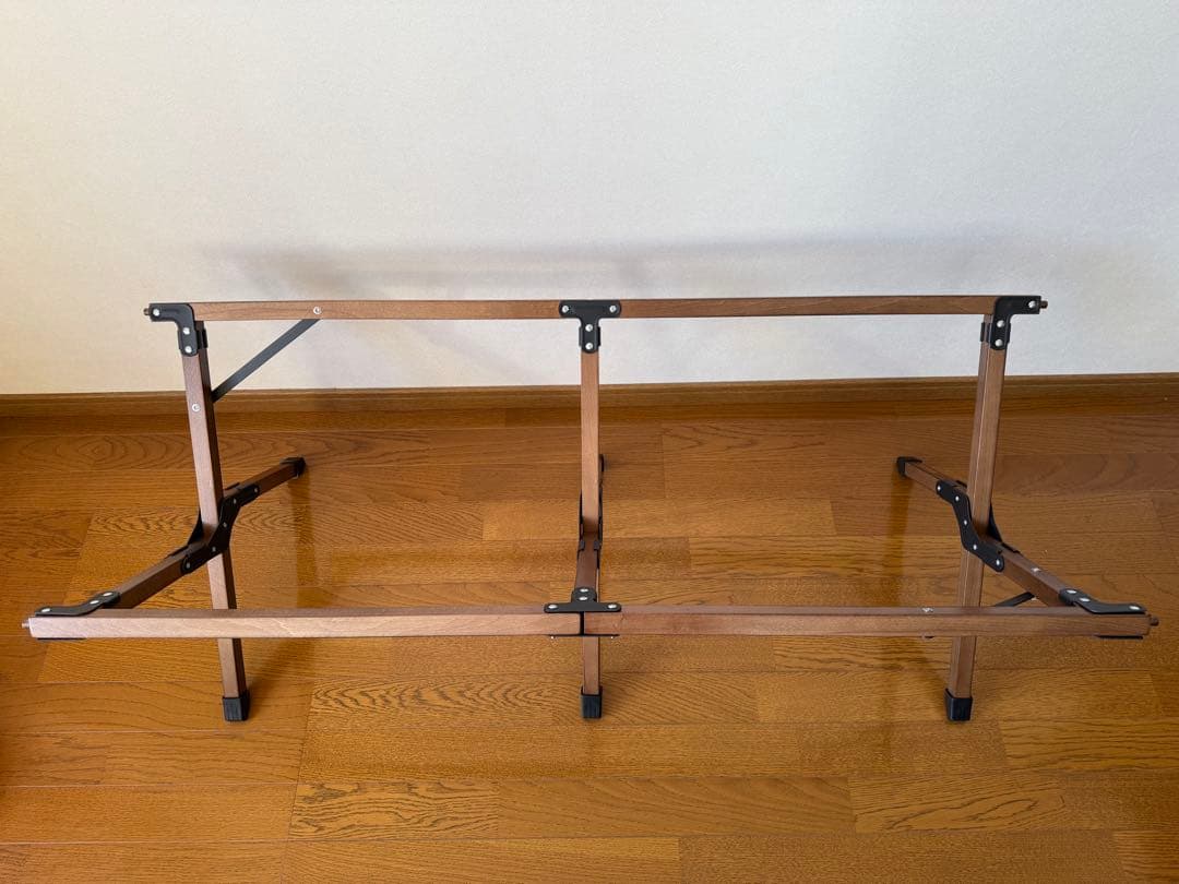 【美品】Hilanderロールトップテーブル 120cm ダークブラウン