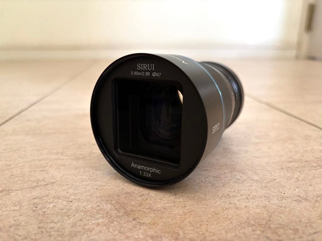 【美品】SIRUI 50mm F1.8 anamorphic Eマウント