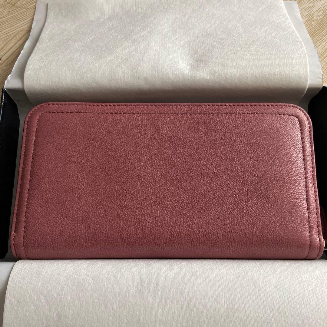 プラダ 長財布 PRADA バイカラー 新品 財布 ピンク