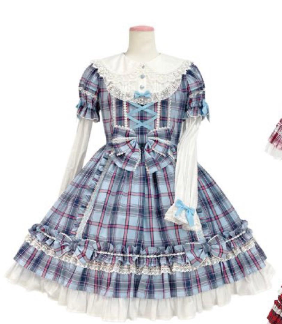 最終値下げ Angelic Pretty dolly girl付け袖ワンピース