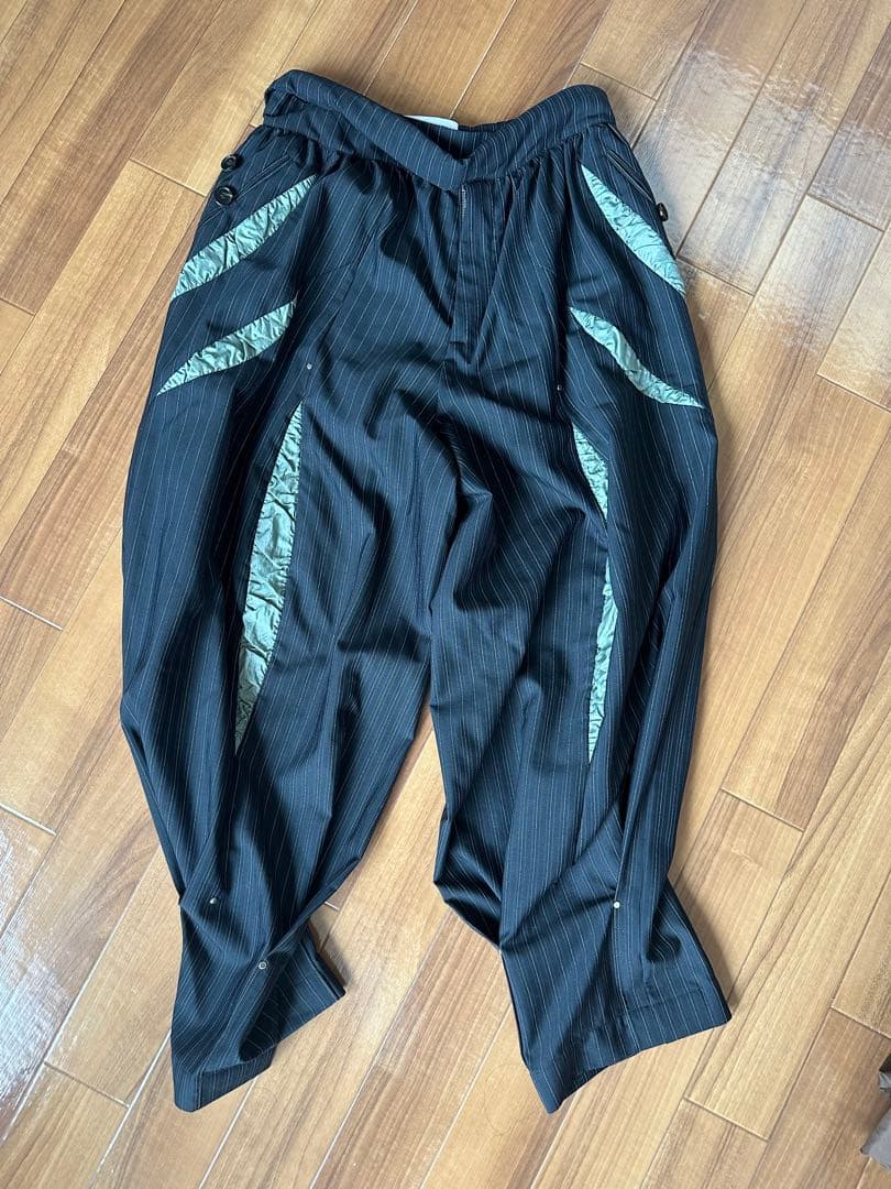 kiko kostadinov 21ss ストライプスラックス