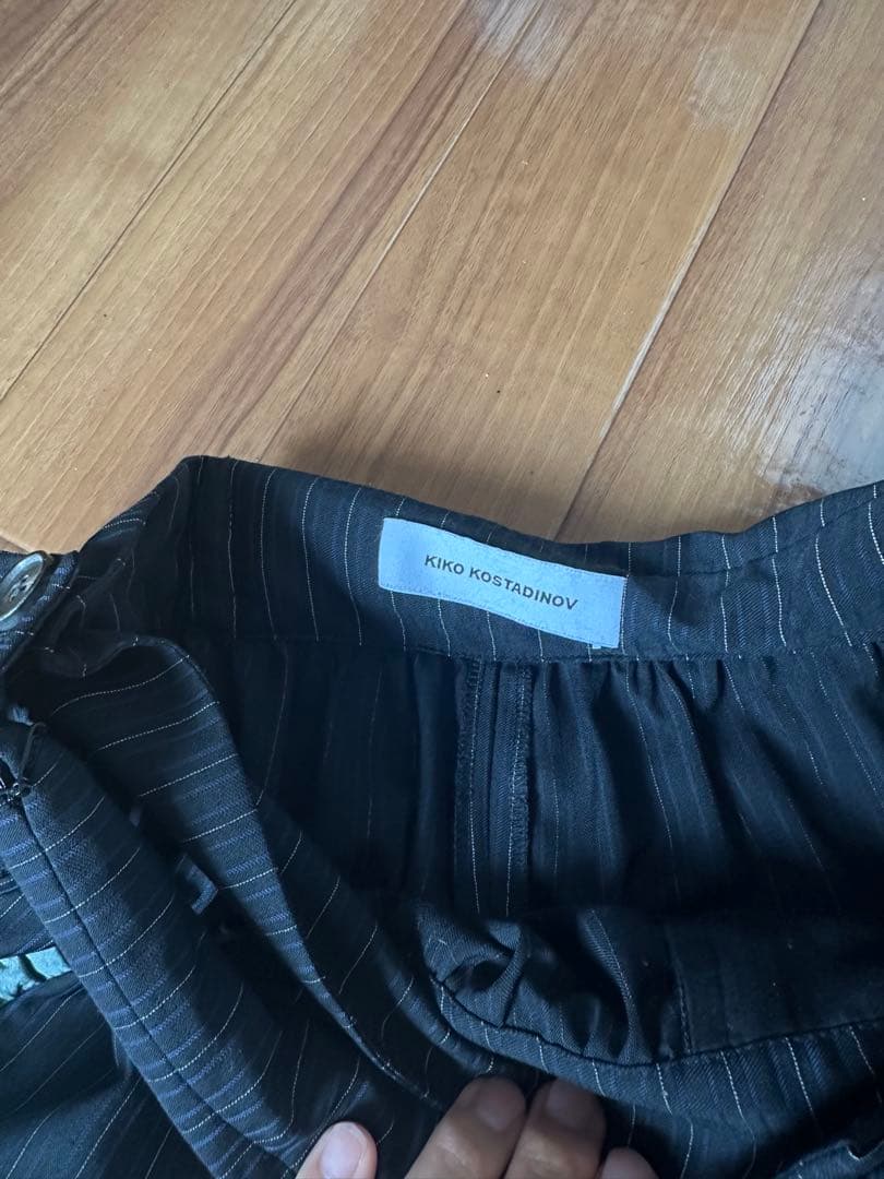 kiko kostadinov 21ss ストライプスラックス