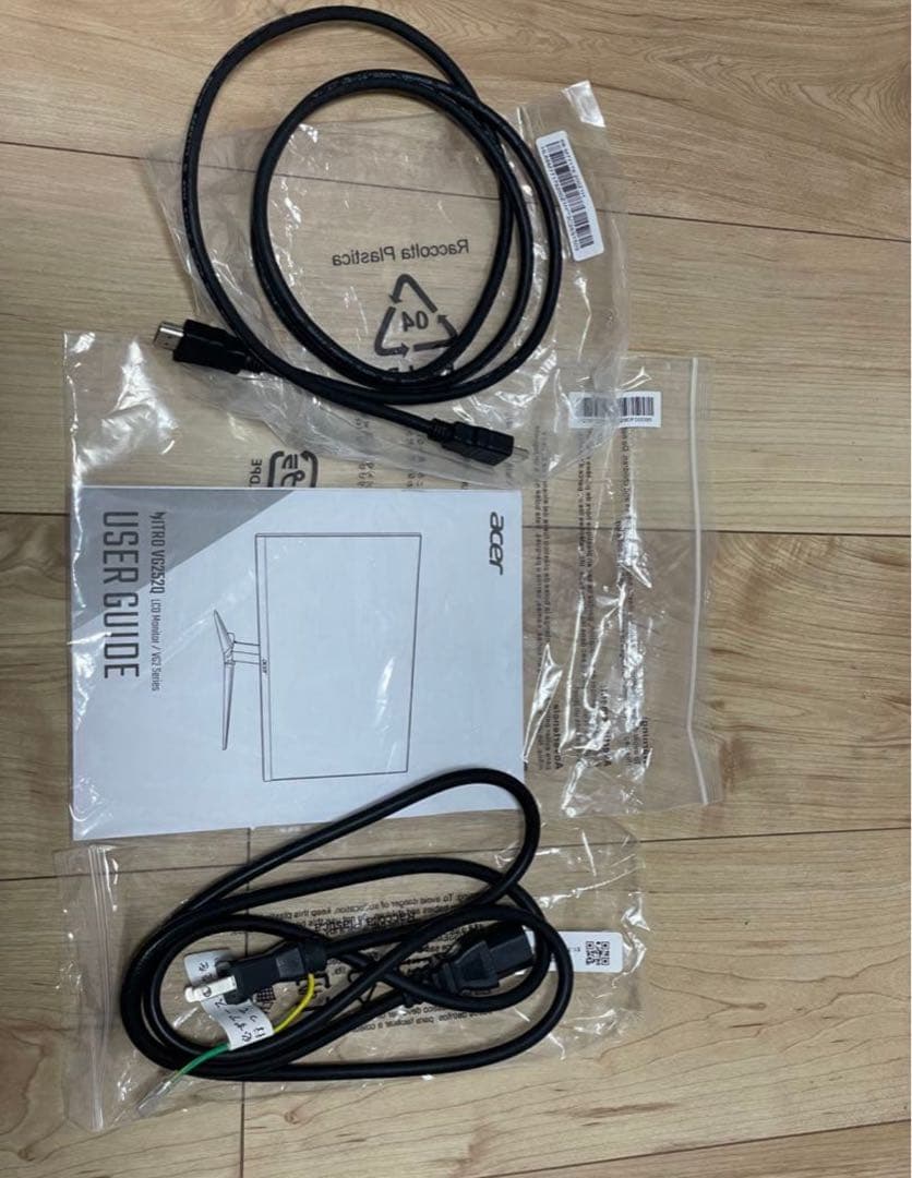 ゲーミングモニター acer FHD180Hz 24.5インチ