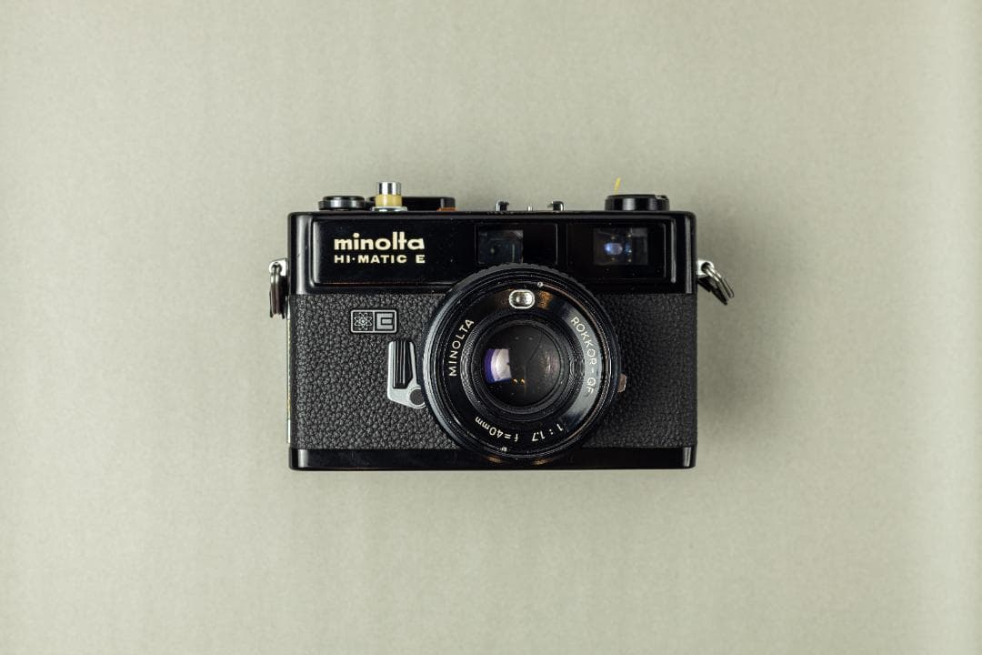 [#480] ミノルタ MINOLTA HI-MATIC E フィルムカメラ