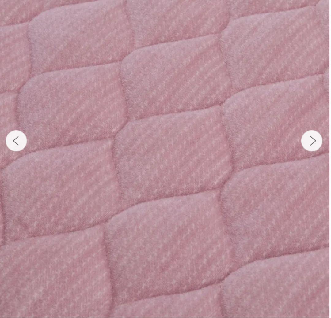 nishikawa 西川 イトリエ ウールシール織 敷きパッド（シングル）ピンク