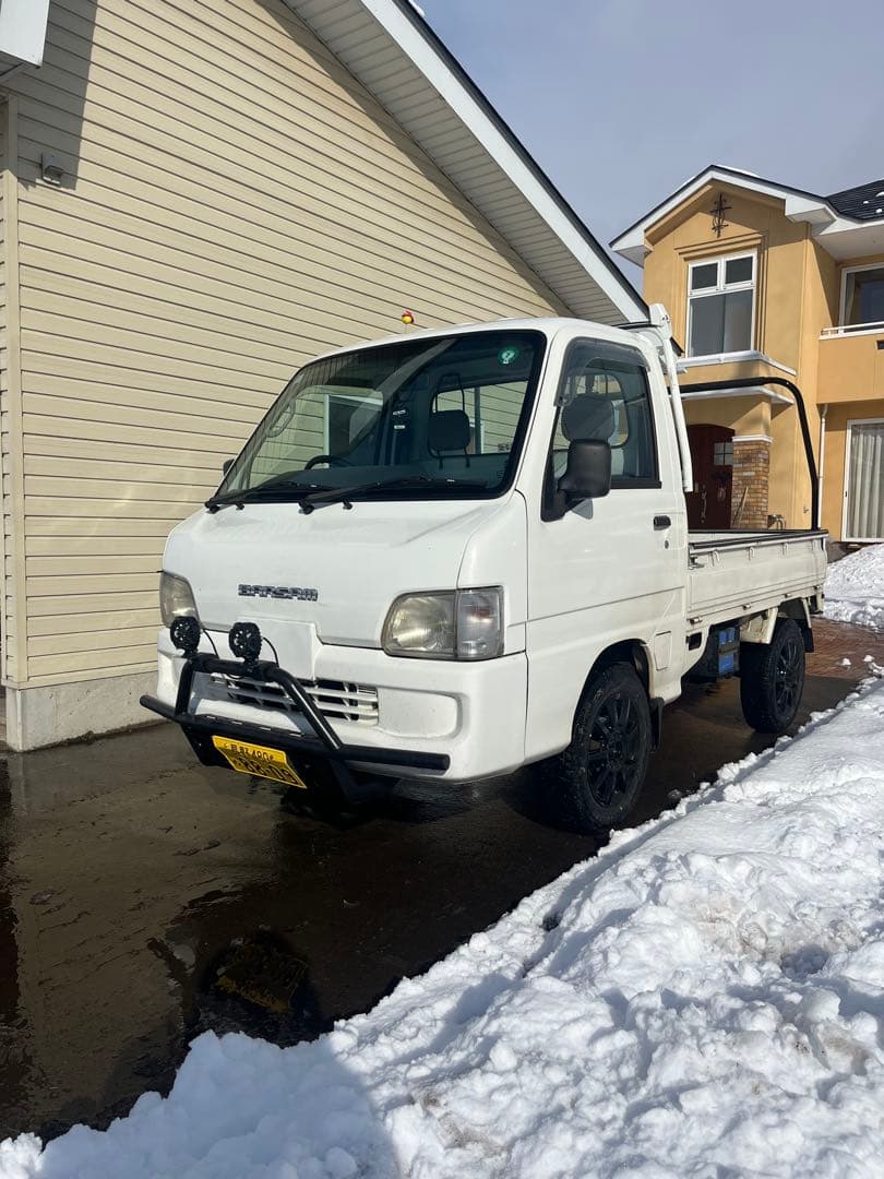 サンバー TT2用 オーバーテック製フロントバンパー！KCフォグライト引取り限定