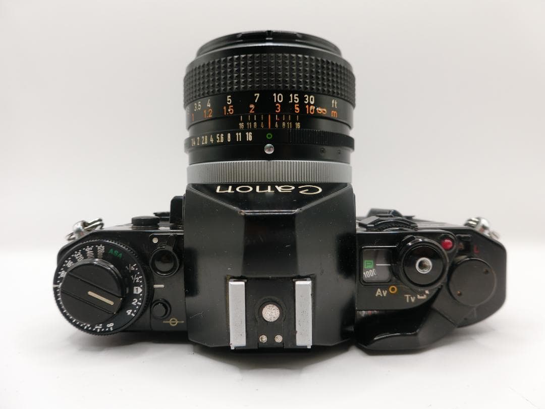 【完動品】キャノン CANON A-1 +標準レンズ501.4フィルム 一眼レフ