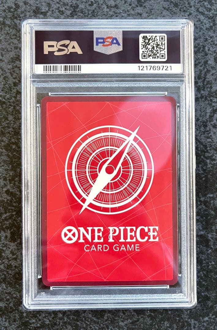 【PSA10】ドジャース　ルフィ　ワンピースカード　マグネットローダー付き