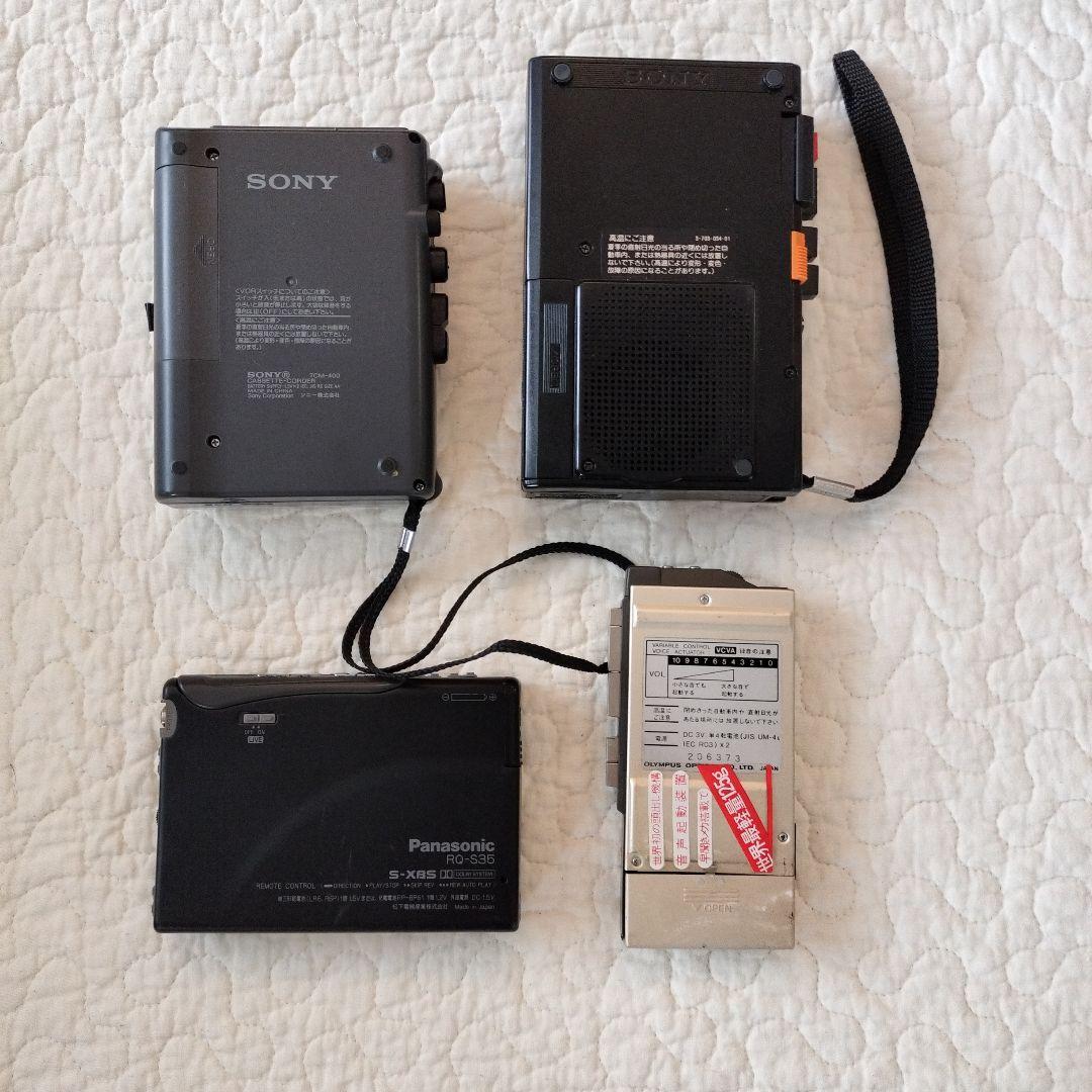 【まとめ売り】ポータブル　カセットプレイヤー　6台