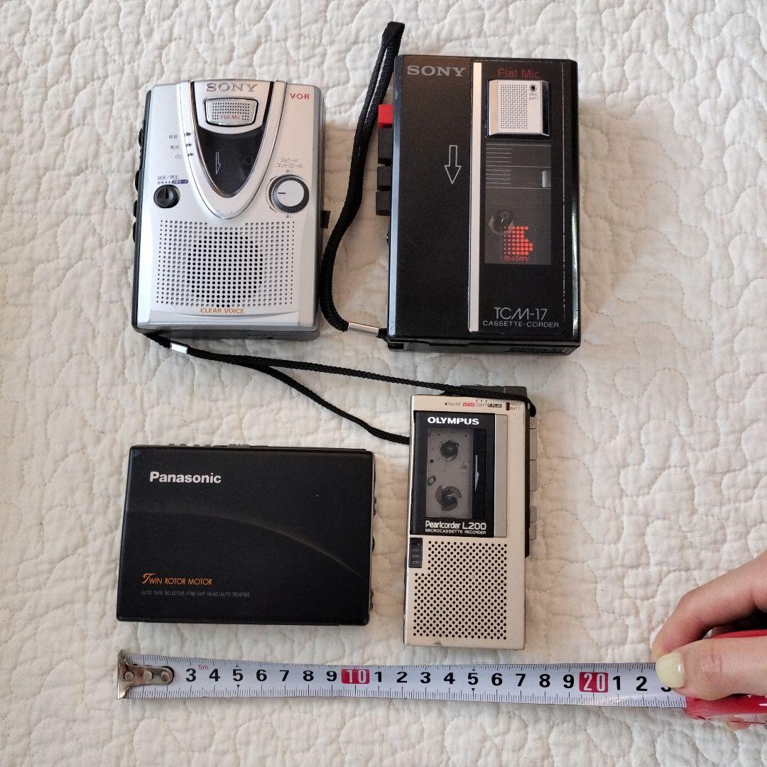 【まとめ売り】ポータブル　カセットプレイヤー　6台