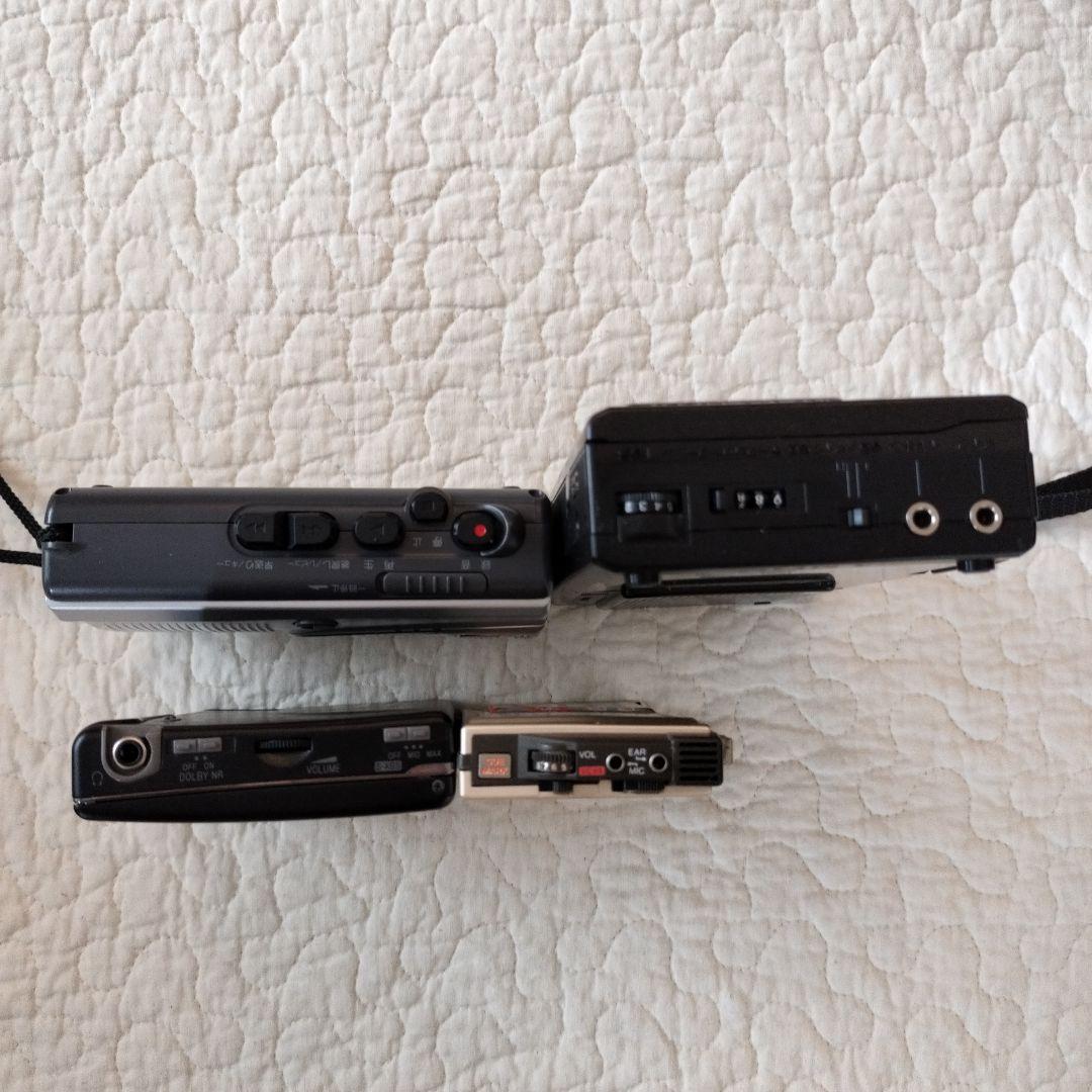 【まとめ売り】ポータブル　カセットプレイヤー　6台