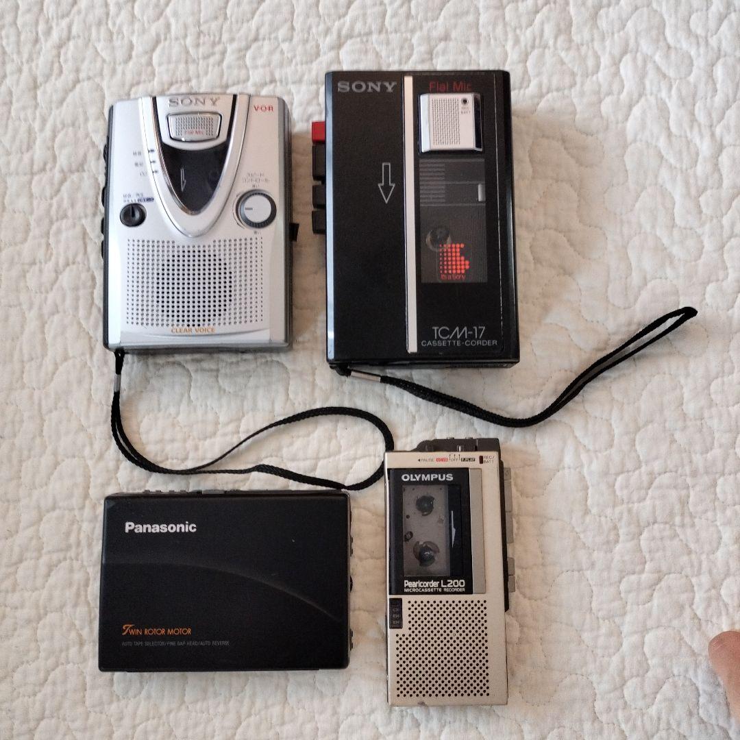 【まとめ売り】ポータブル　カセットプレイヤー　6台