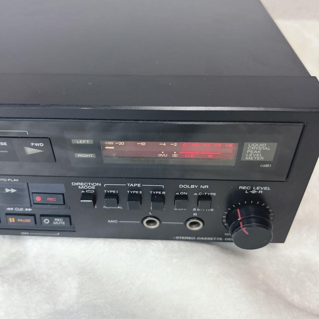 ✨美品✨レア物　 動作品　SONY TC‐R303 カセットデッキ ソニー