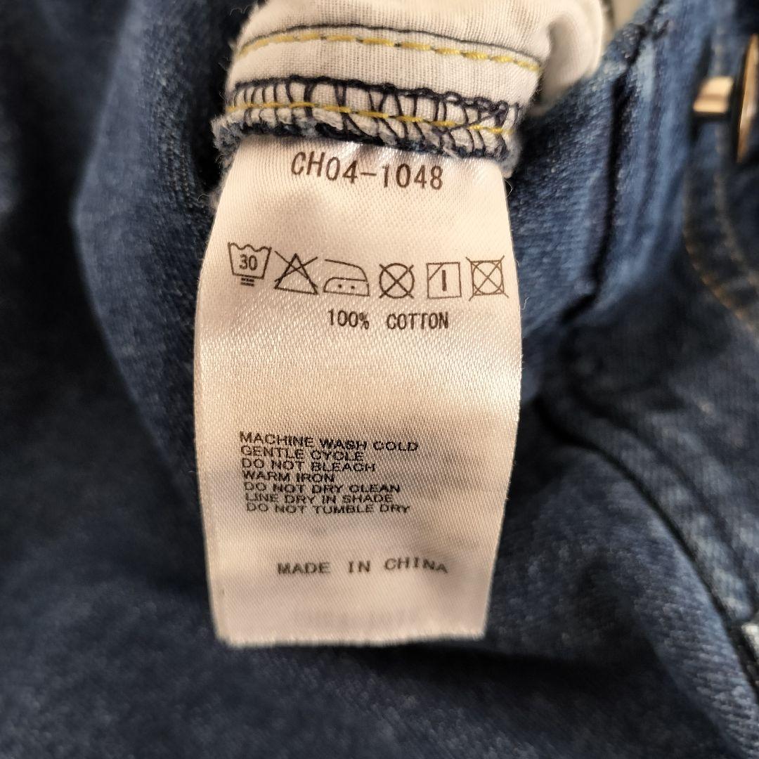 CHUMS チャムス メンズ L 濃紺 デニム オールインワン つなぎ