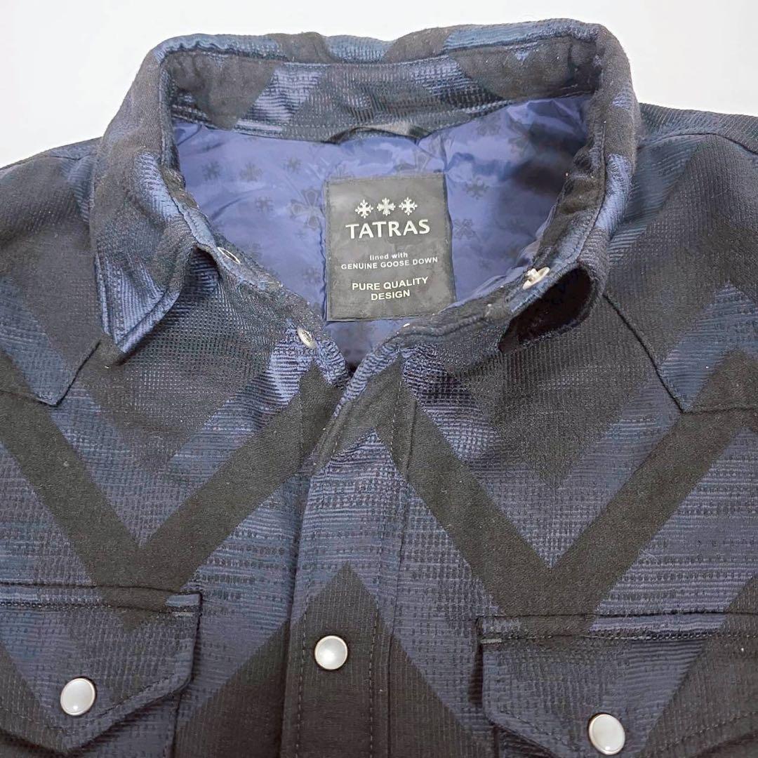 ohpa　TATRAS　タトラス　ダウンシャツ　ダウンジャケット　 XL