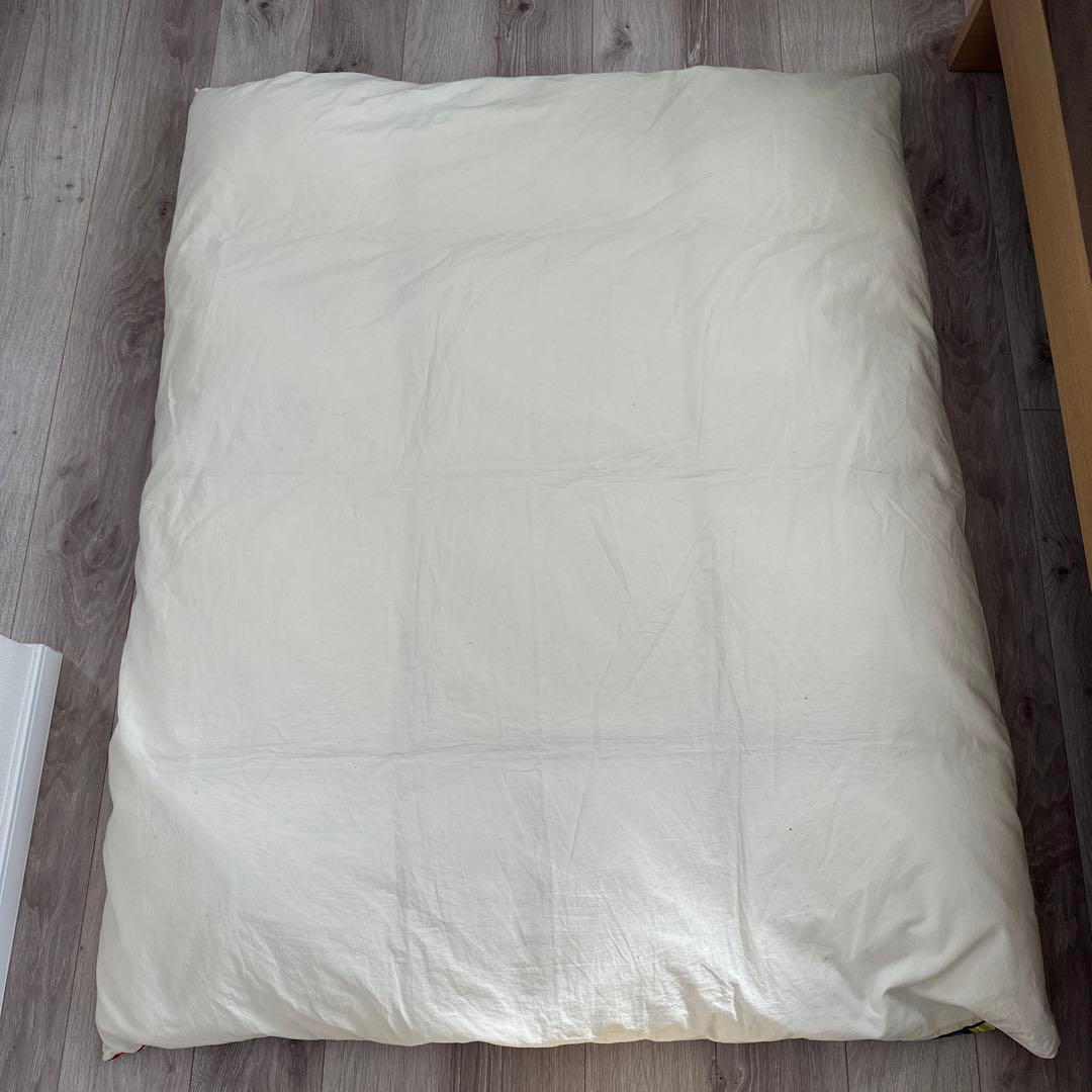 羽毛掛け布団　プラレール毛布　プラレール掛け布団カバー3点セット