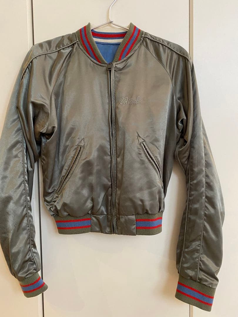 DIESEL スカジャン リバーシブル 刺繍 レディース