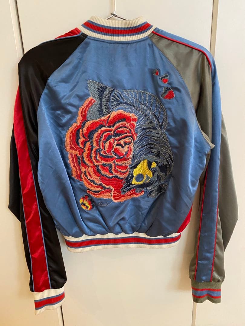 DIESEL スカジャン リバーシブル 刺繍 レディース