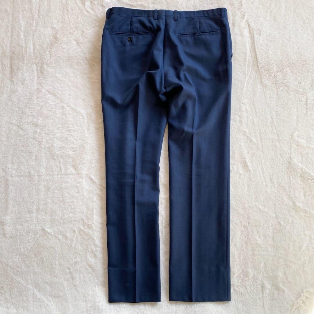 スーツセレクト スリーピーススーツ ネイビー　AB5 ゆったり　ベスト